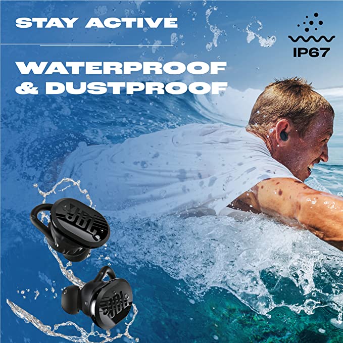 JBL Endurance Race (Waterproof True Wireless Bluetooth Earbuds) 